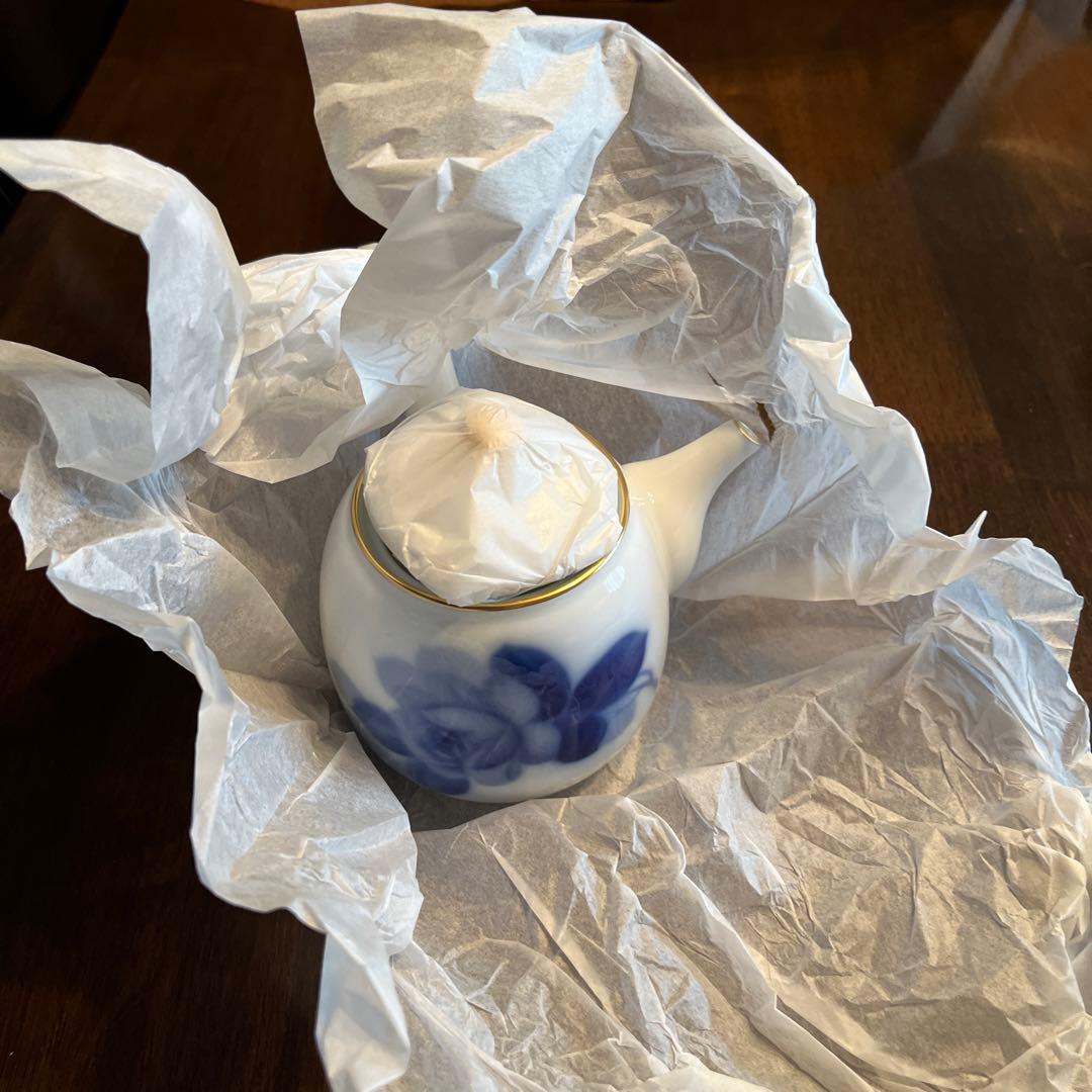 大倉陶園　【新品】ブルーローズ 急須揃え