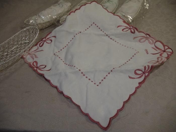 値下！銀座和光　WAKO 銀細工おしぼりトレイハンドタオルセット５客未使用超美品