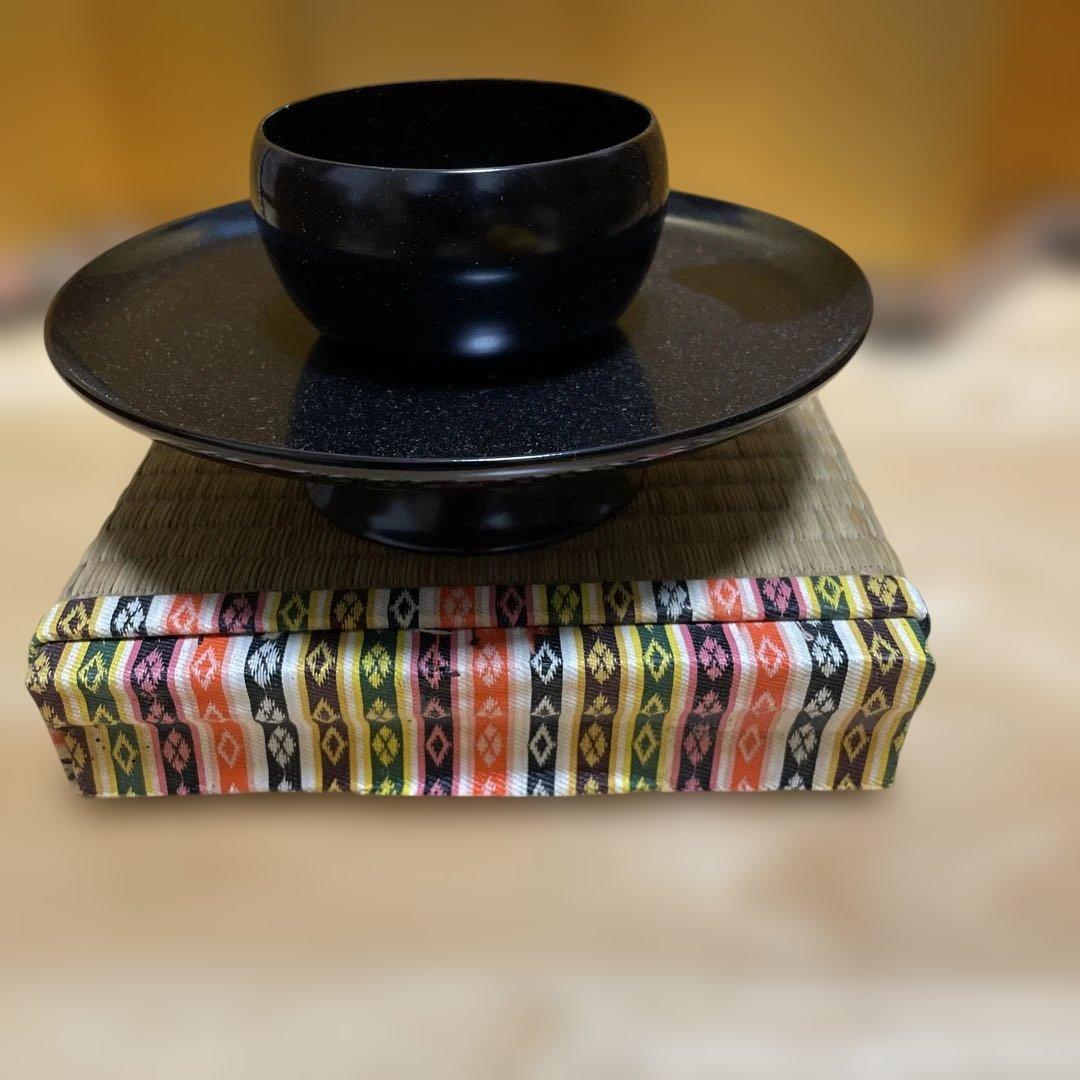 黒色漆器 天目台