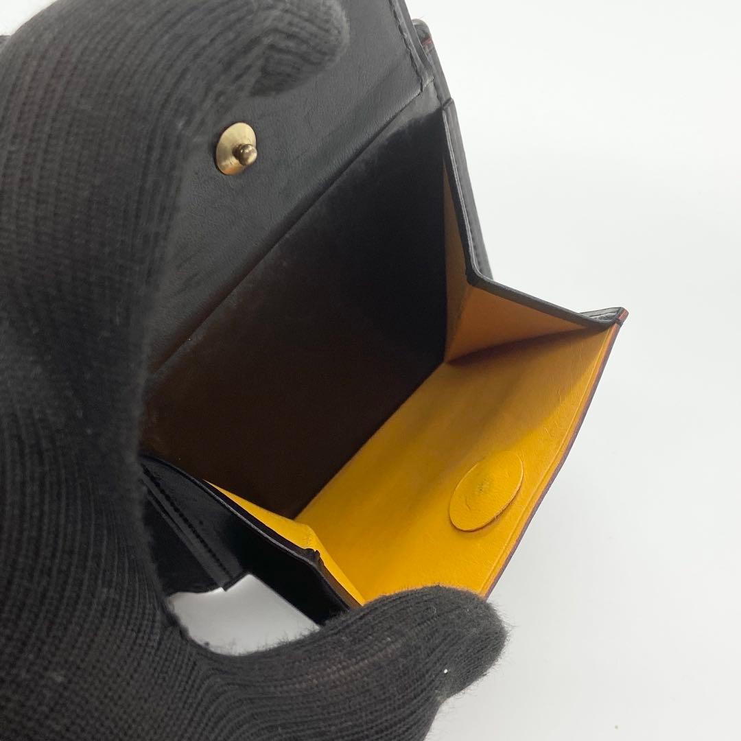 極美品 最高級　GANZO ガンゾ　折り財布　ブライドルレザー　ブラック