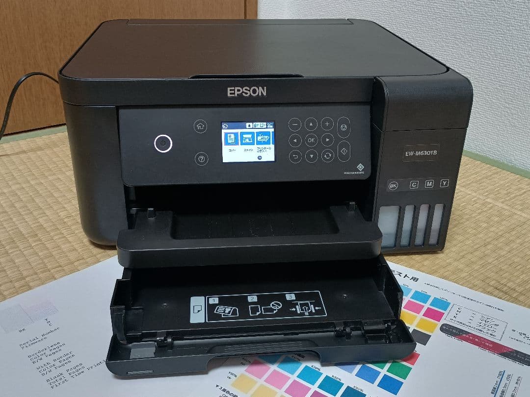 [121]【動作良好*約31000枚】エプソン　エコタンクEW-M630TB