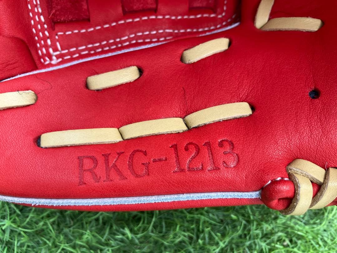 Hi-Gold ナチュラルフィール 少年軟式グローブ レッド