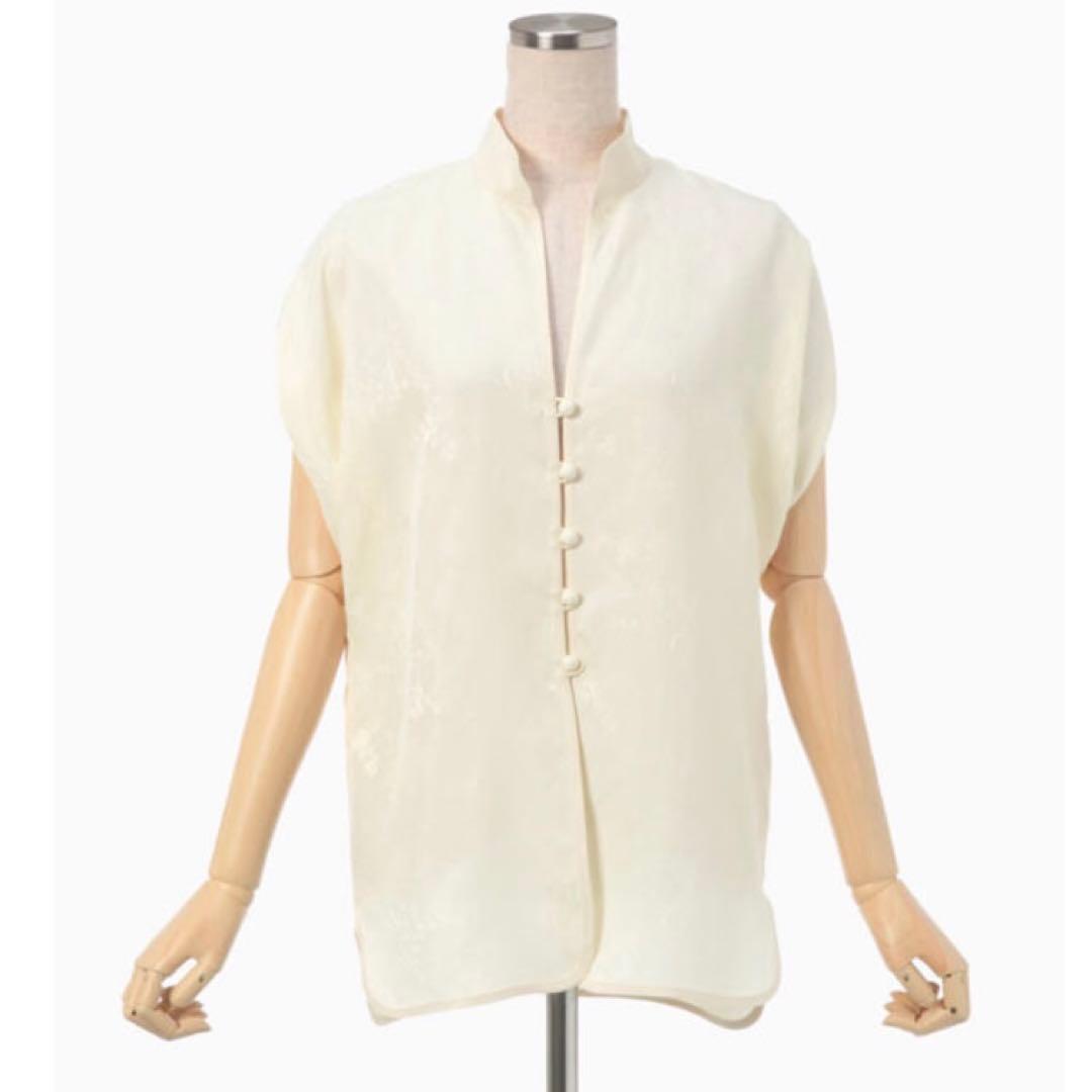 mame kurogouchi ジャガード シャツ ブラウス マメクロゴウチ