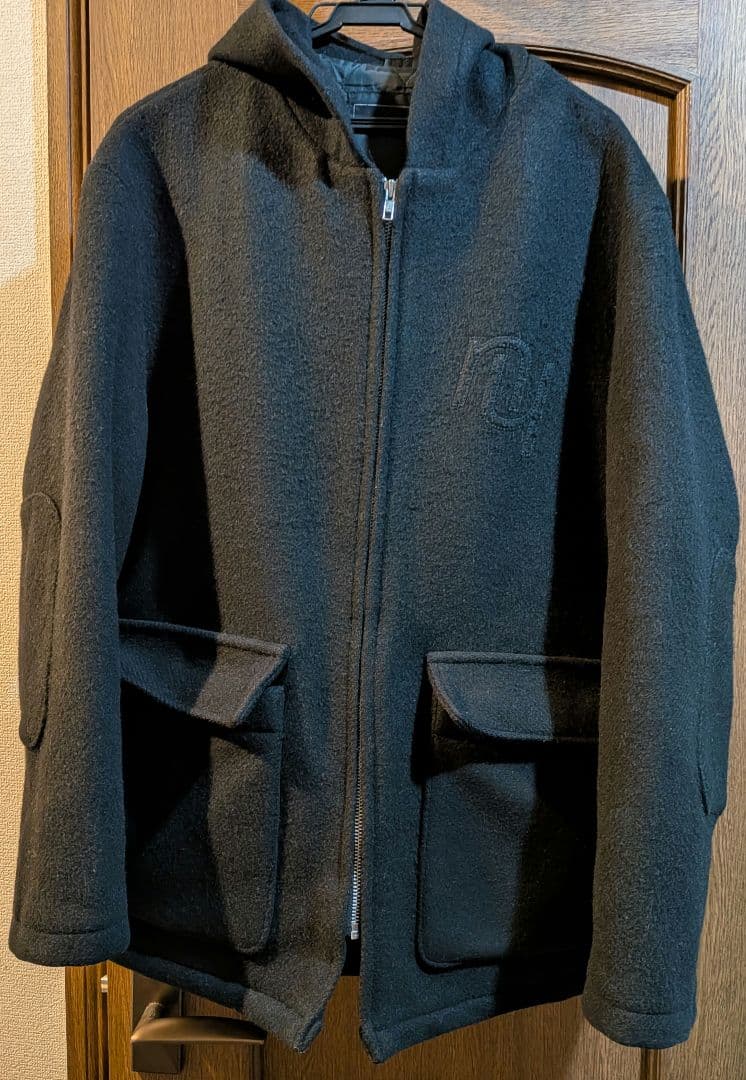 NEIGHBORHOOD フード付きブラックジャンパー98/99