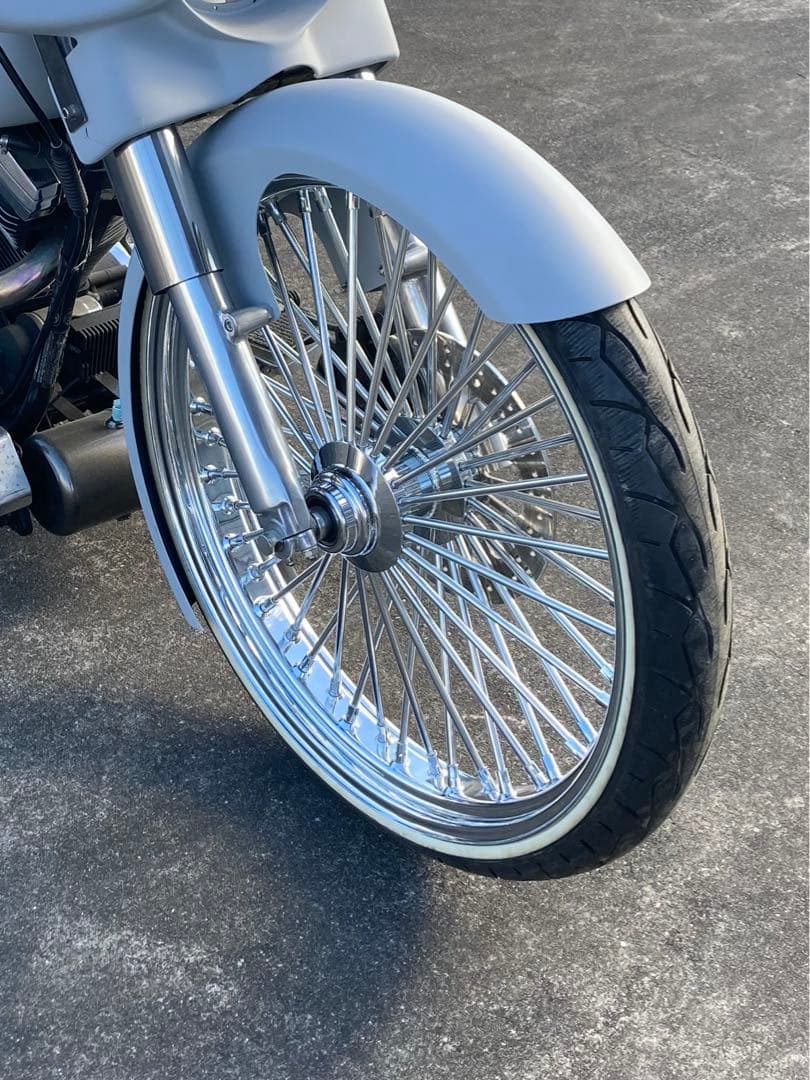 最終値下げ　ハーレー　26インチ　フロントフェンダー　バガー チョロスタイル