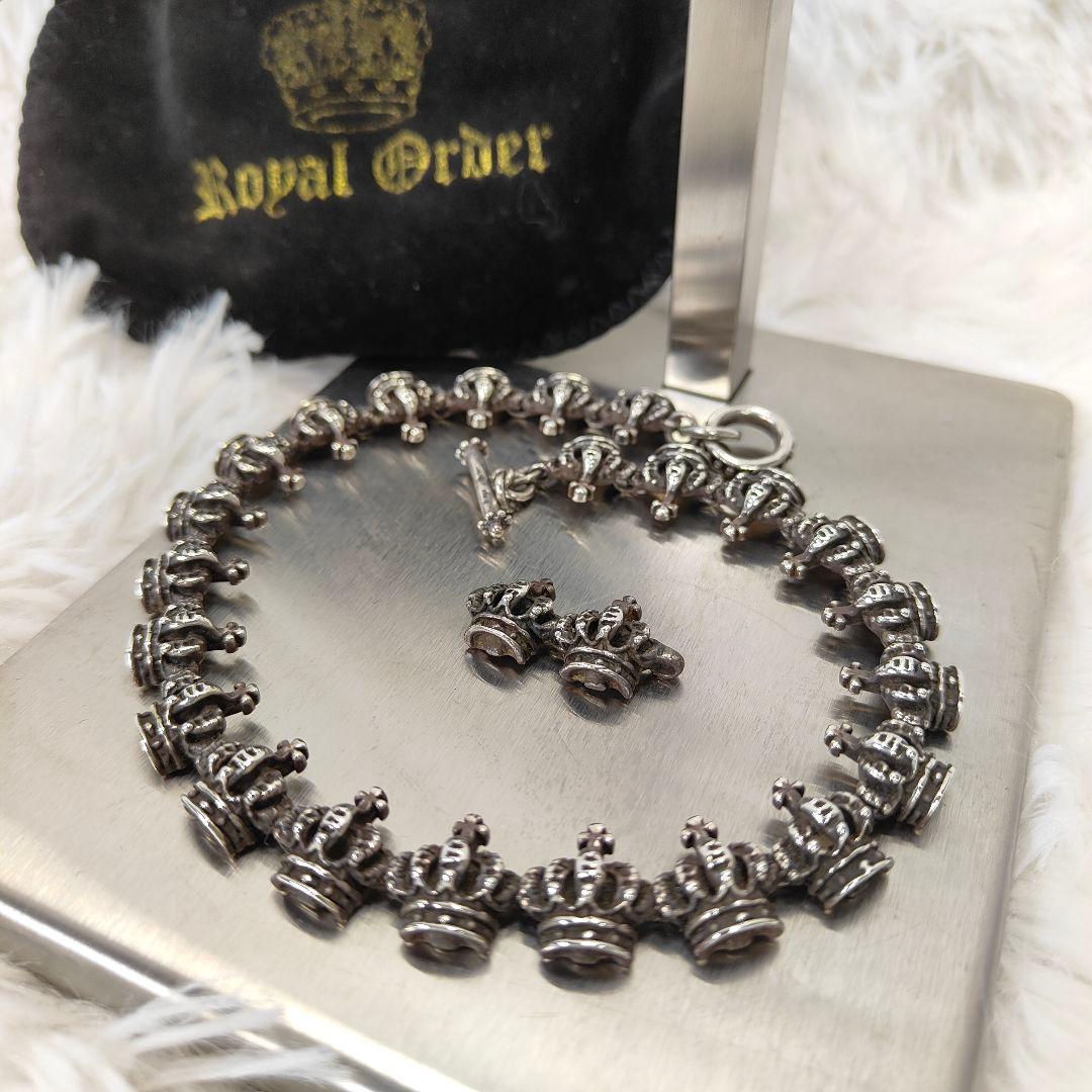 極上レア品　 Order クラウン　シルバーブレスレット　925