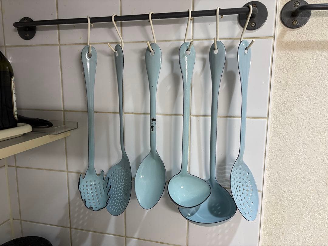 キッチンツール6点セットホーロー製