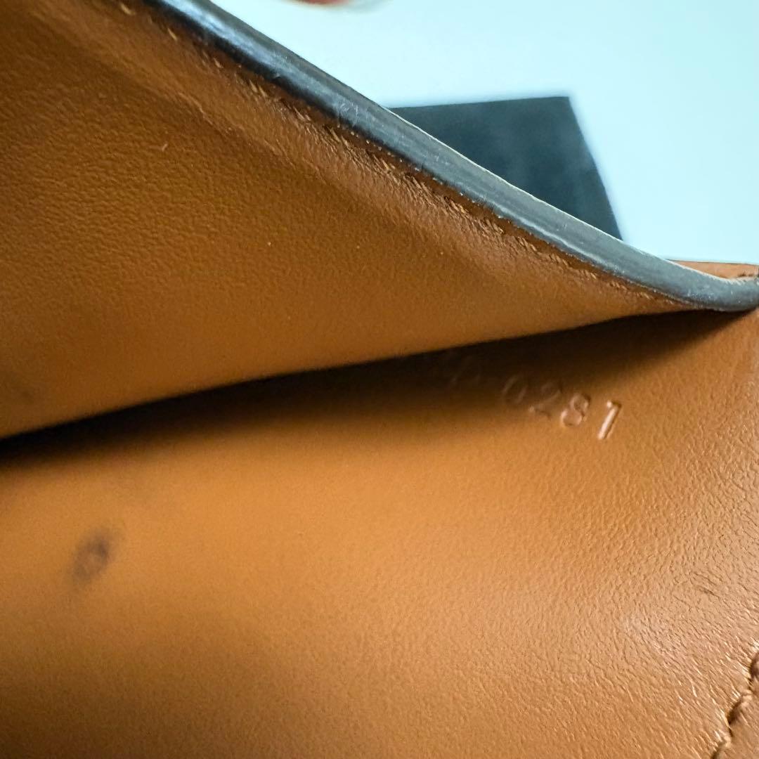 ミ*ケ様 【極美品】CELINE スモールフラップウォレット トリオンフ ナチュ