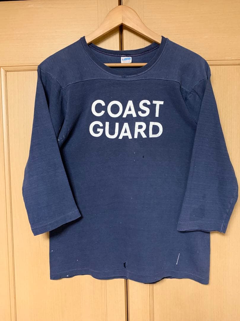 超レア‼️ 70s Champion COAST GUARD フットボールTシャツ
