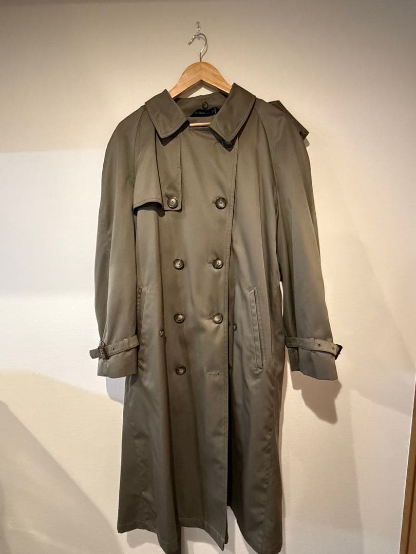 chaps Ralph Laurenカーキ ダブルブレスト トレンチコート