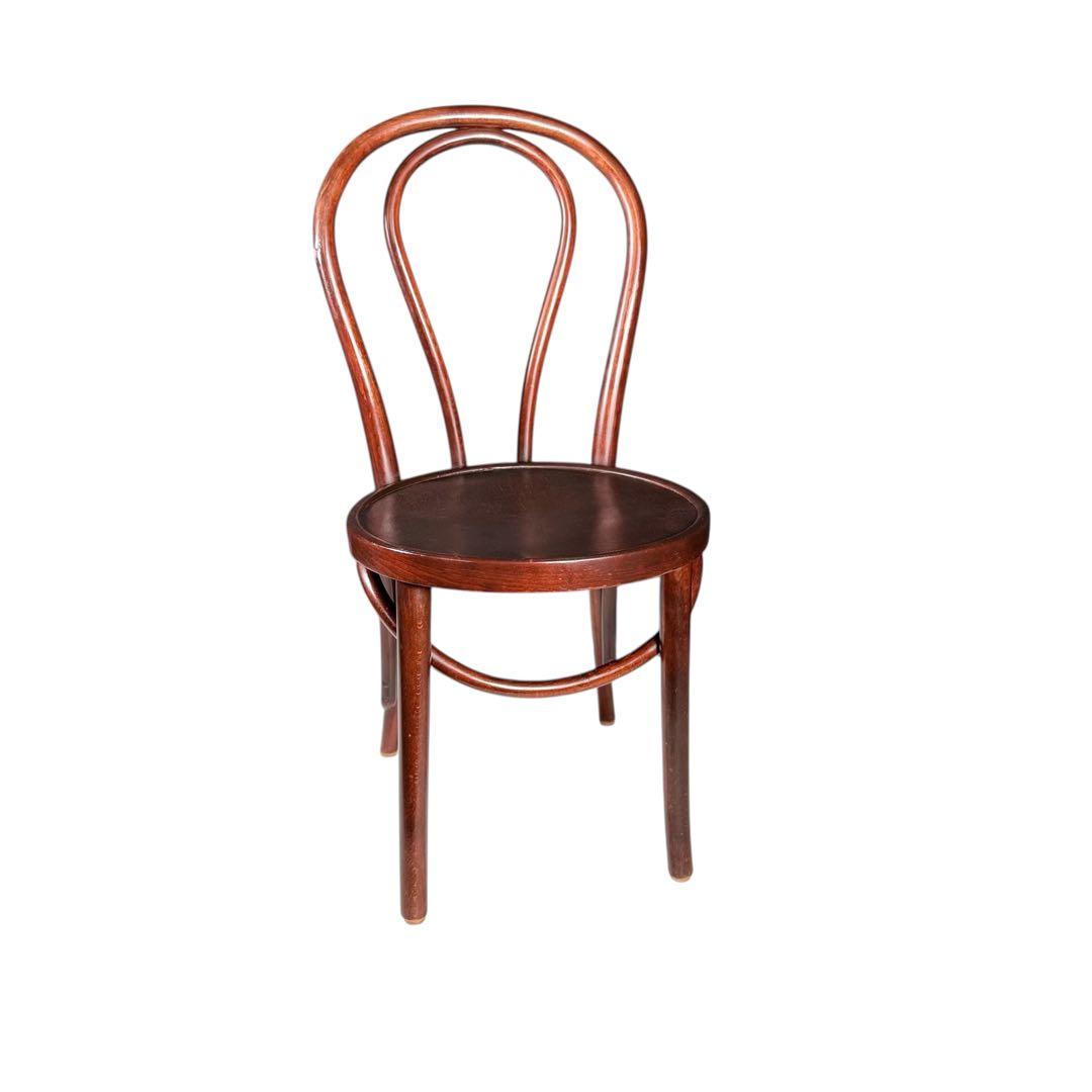 HR719 古いマルニ木工　東欧　ルーマニア製　ベントウッドチェア　曲木椅子