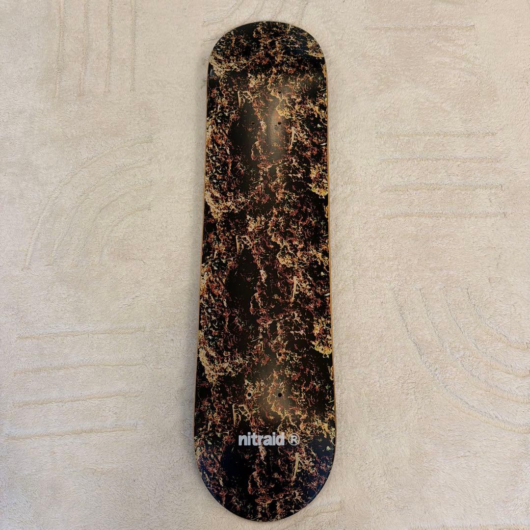 即発送 未使用 nitraid ナイトレイド スケートボードデッキ　スケボー