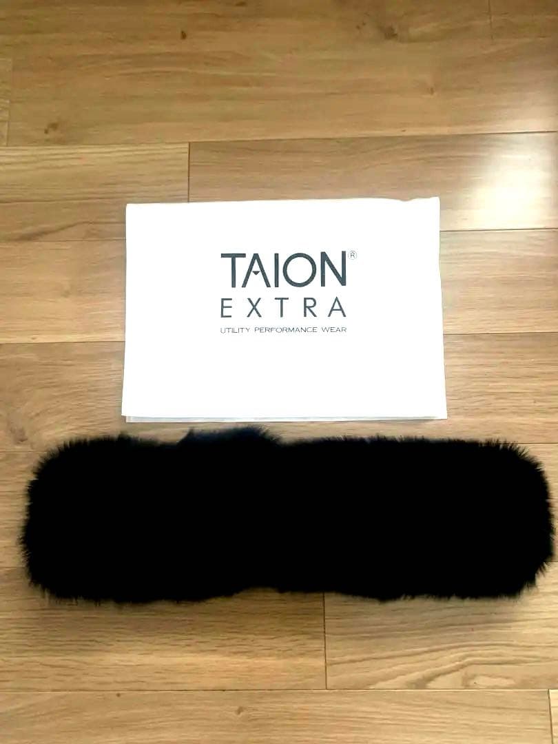 【新品未使用】TAION EXTRA ボトムフォックスファー（ブラック）M