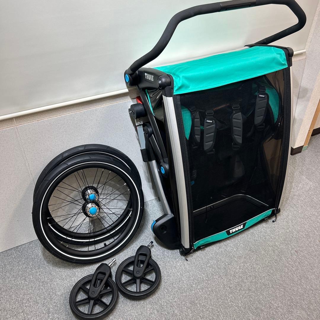 スーリー Chariot チャリオット LITE2 チャイルドトレーラー 美品