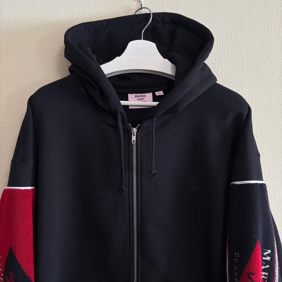 トップス Supreme Martine Rose Towel Zip Up Hoodie