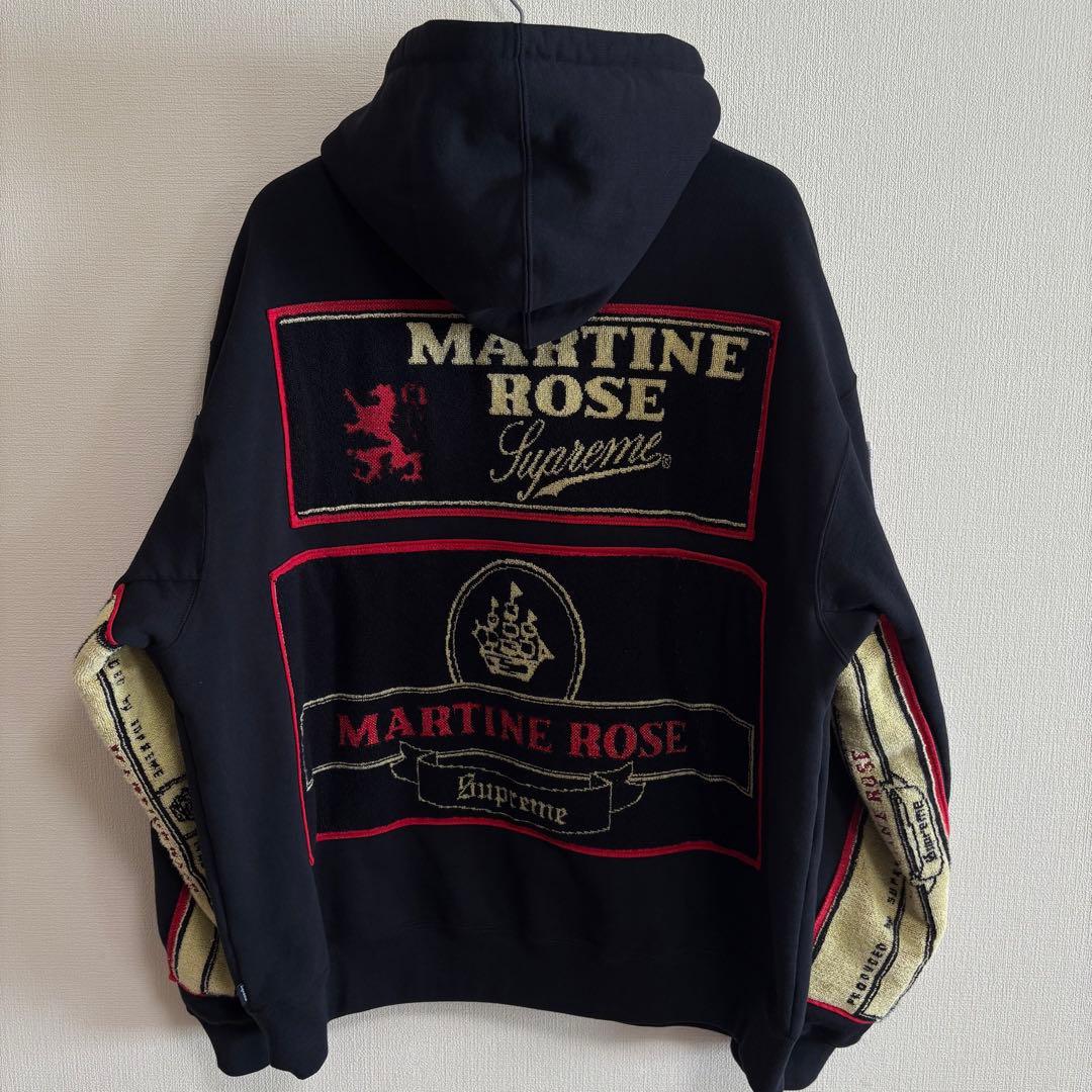 トップス Supreme Martine Rose Towel Zip Up Hoodie