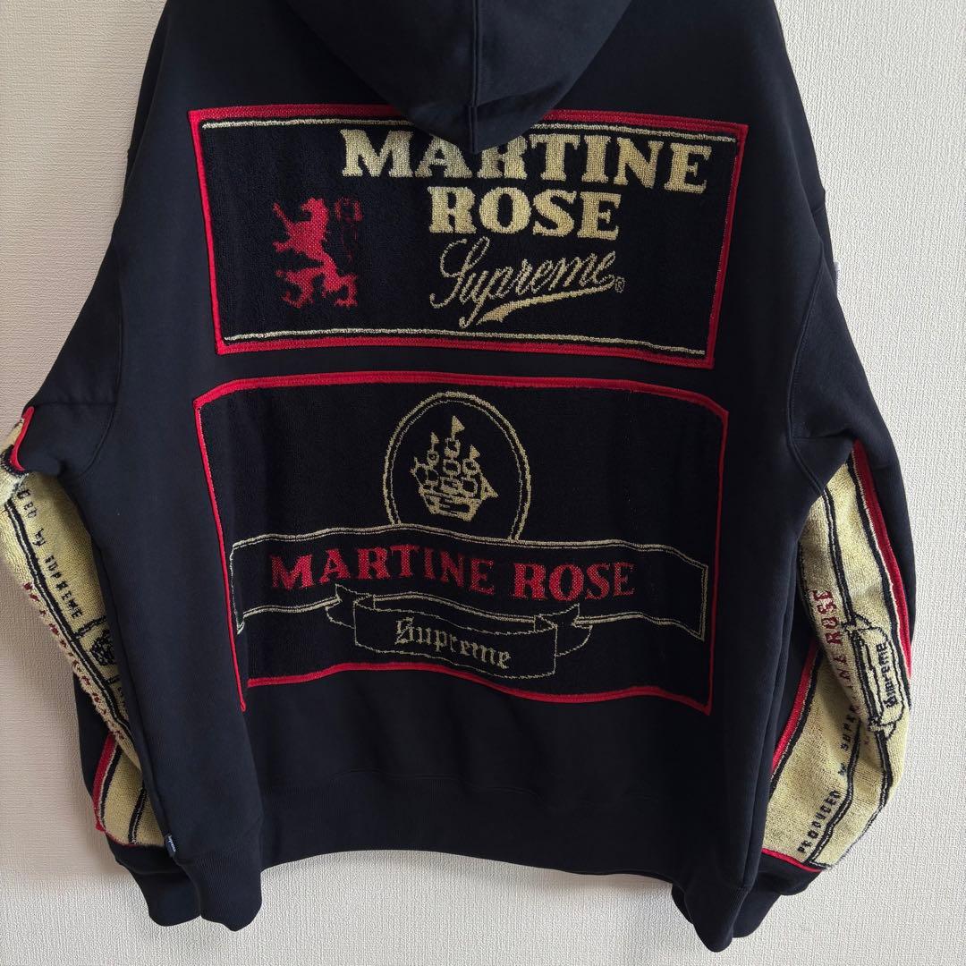 トップス Supreme Martine Rose Towel Zip Up Hoodie