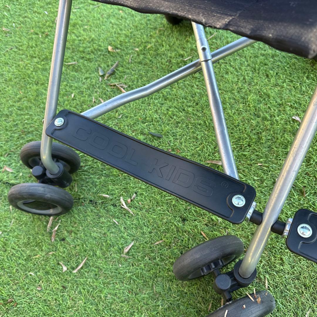 COOL KIDS 二人乗り　ベビーカー 折りたたみ可 旅行向き 使用回数少なめ