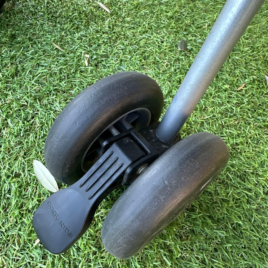 COOL KIDS 二人乗り　ベビーカー 折りたたみ可 旅行向き 使用回数少なめ