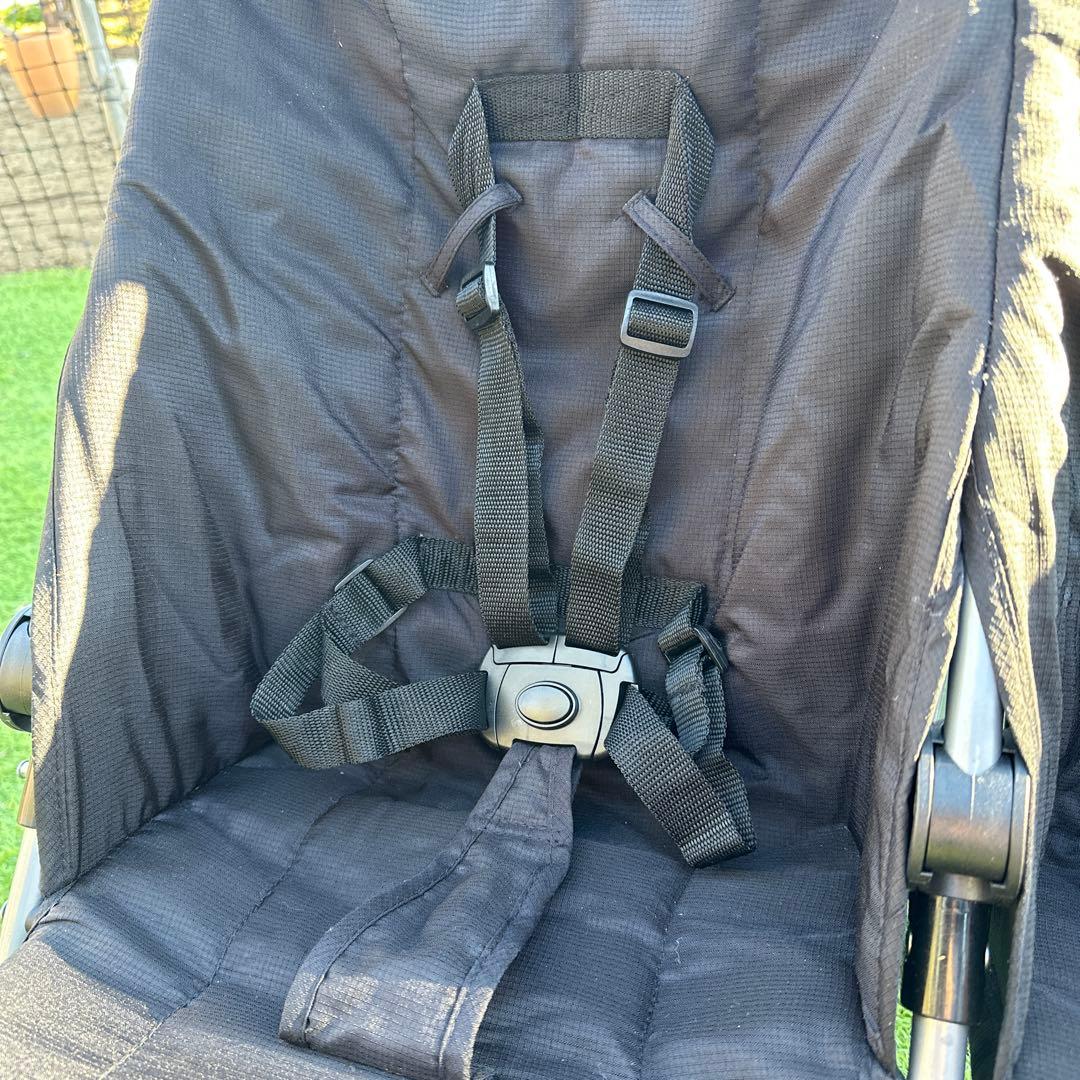 COOL KIDS 二人乗り　ベビーカー 折りたたみ可 旅行向き 使用回数少なめ