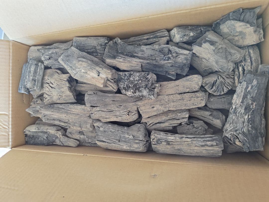 紀州備長炭　白炭　樫上大 15kg