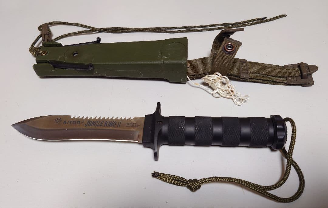 【世界の名品】 サバイバルナイフ Aitor Jungle King アイトール