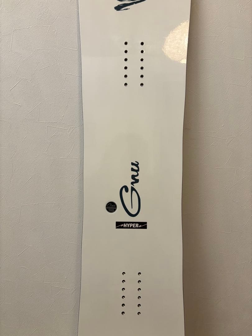 Gnu Hyper スノーボード ホワイト