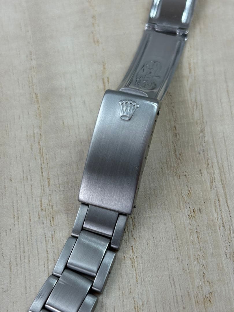 美品ロレックス純正オイスター巻きブレス 7835 FF257 幅19mm ベルト