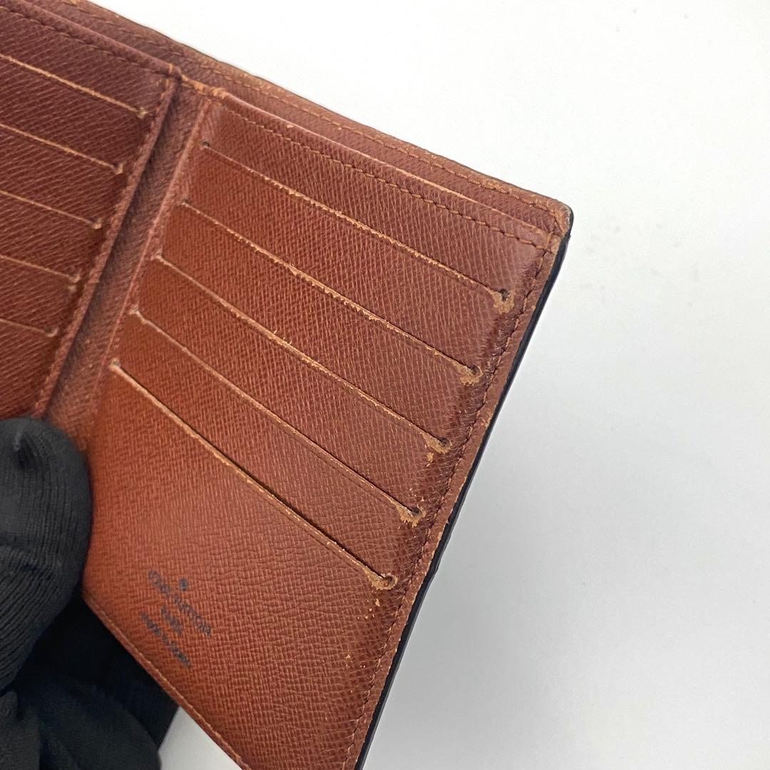 ルイヴィトン モノグラム ポルトビエ 10 カルトクレディ 二つ折り カード入れ