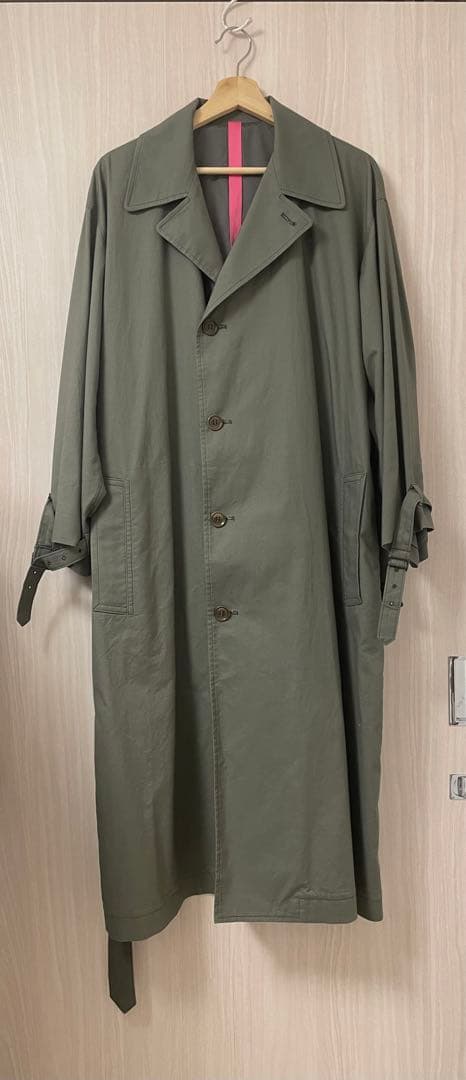 ワイズ ピンク コットン トレンチコート y's pink ヨウジヤマモト