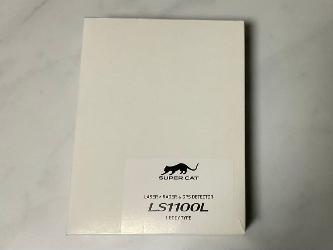 ユピテルSUPER CAT LS1100L レーダー・レーダー探知機