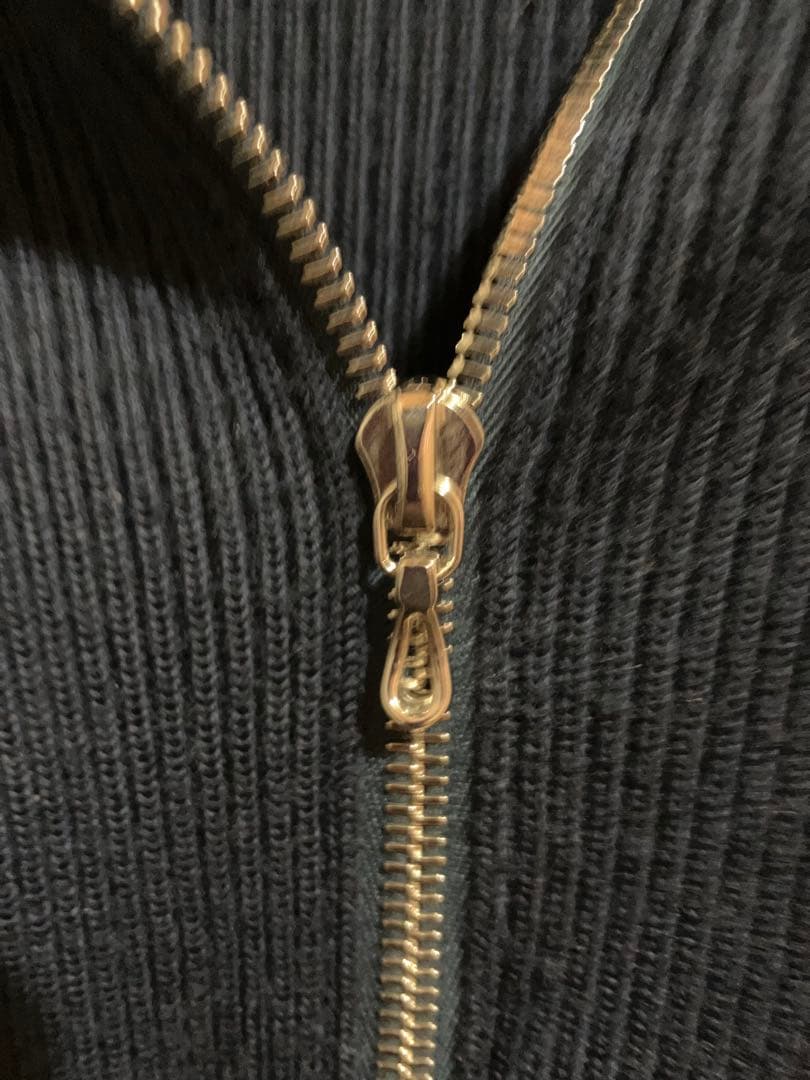 最終価格 graphpaper ドライバーズニット　ririジップ