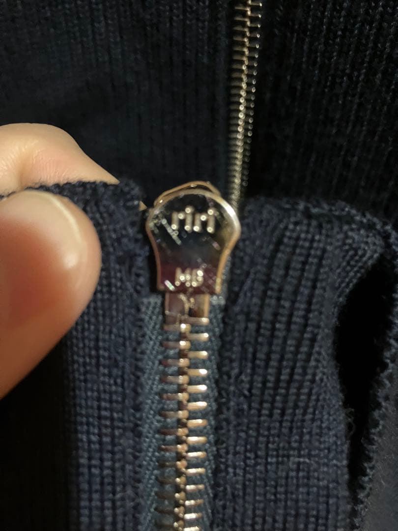 最終価格 graphpaper ドライバーズニット　ririジップ