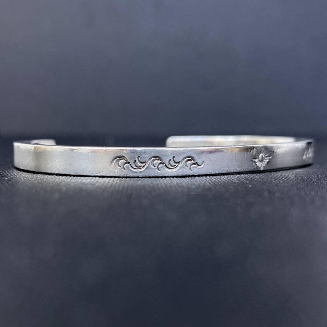 ARIZONA FREEDOM B-3b シルバー925 太陽神 唐草 バングル