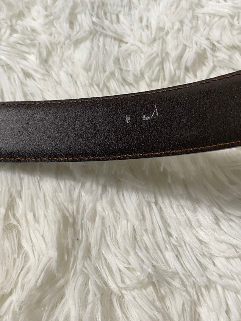 MONTBLANC モンブラン 本革　レザーベルト 黒 ゴールド金具