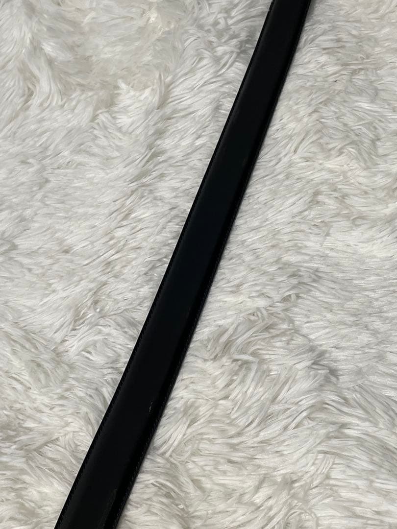 MONTBLANC モンブラン 本革　レザーベルト 黒 ゴールド金具