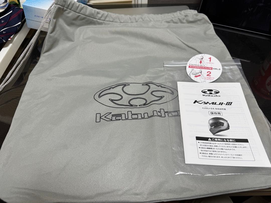 ogk kabuto kamui3 インカム装着済み【ライダー引退品】