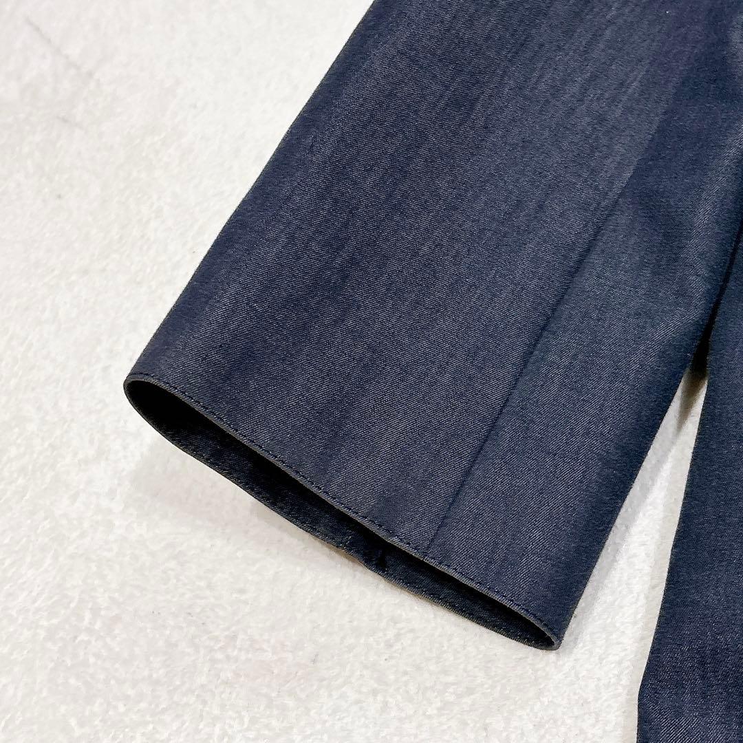 新品同様✨　マッキントッシュ　ステンカラーコート　ライナー　デニム調　42