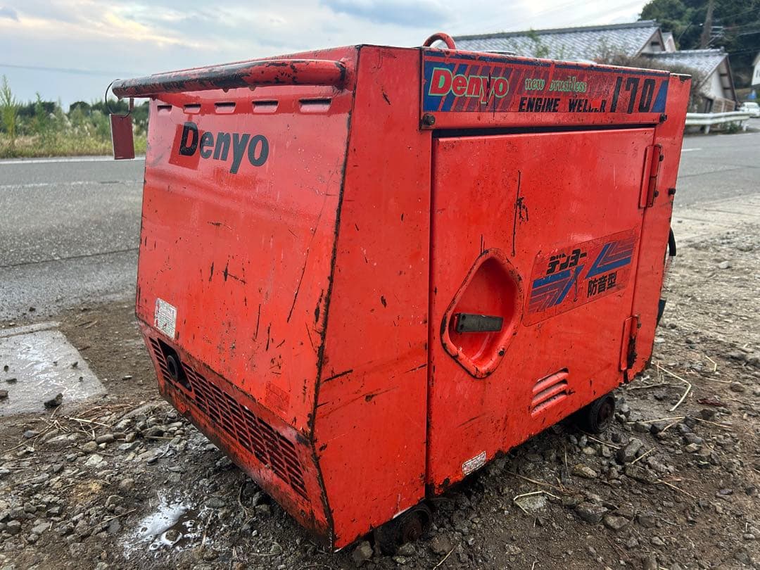 宮崎　Denyo ウェルダ セル　発電機　溶接機　エンジン溶接機 アーク溶接機