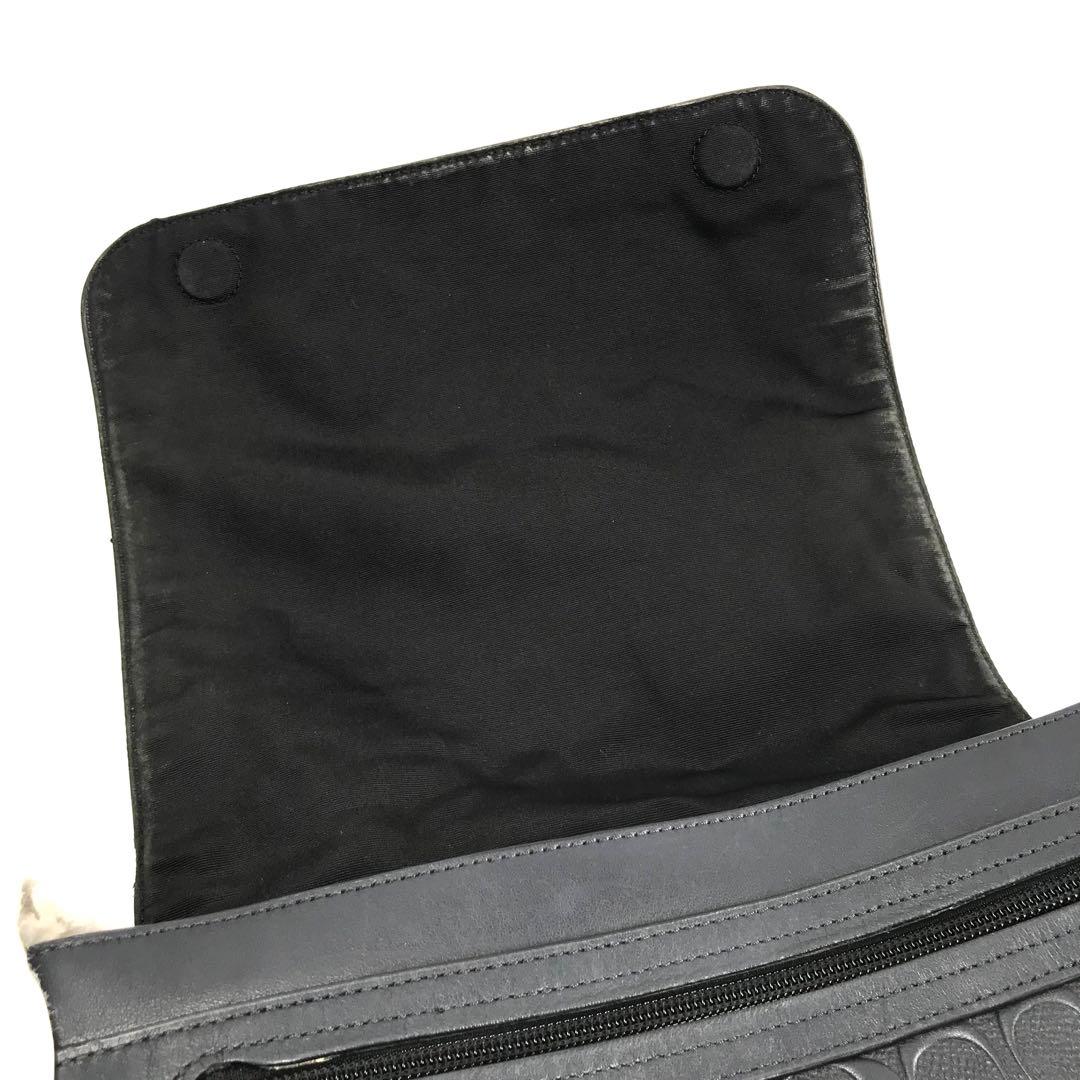 【チャーリーパパさま専用】コーチ ブラック ショルダーバッグ 72220