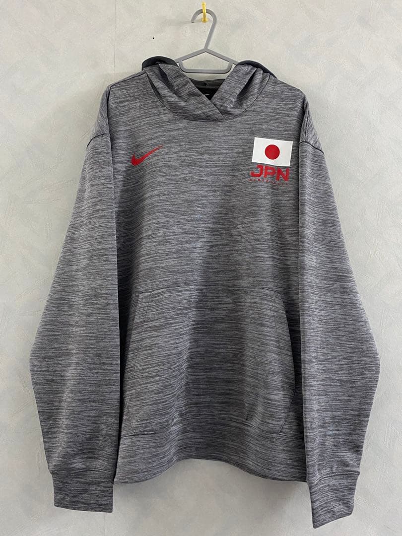美品 NIKE バスケットボール日本代表 パーカー サイズL アカツキジャパン