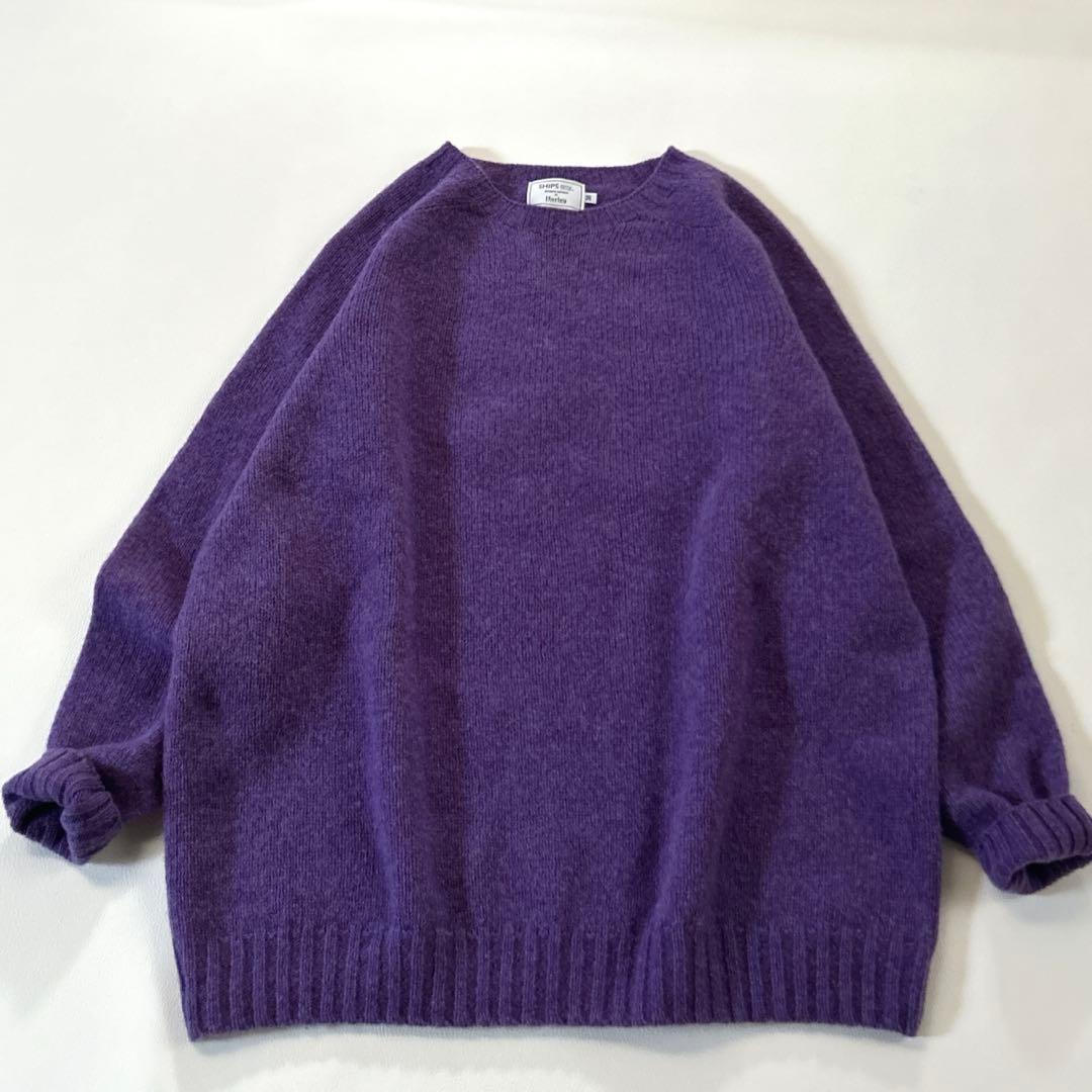 ナ*ラ様 別注 Harley of Scotland ニットセーター シップスエ