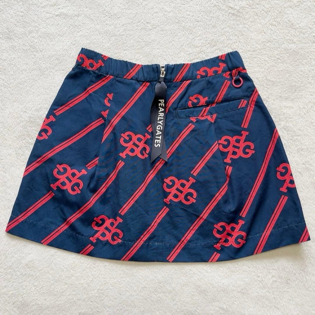 極美品　パーリーゲイツ　セットアップ　PG柄　ジャケット　モノグラム　スカート