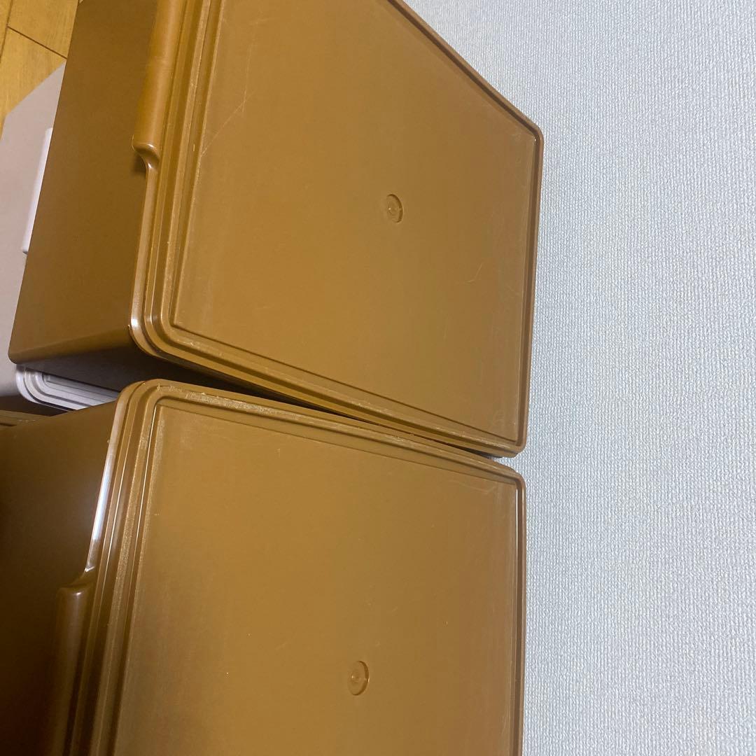 タッパーウェア　ディープスーパーケース4個セット