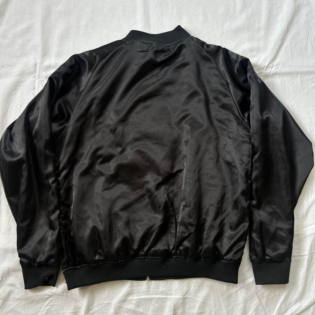 抜刀娘 スカジャン リバーシブル サテンジャケット XL