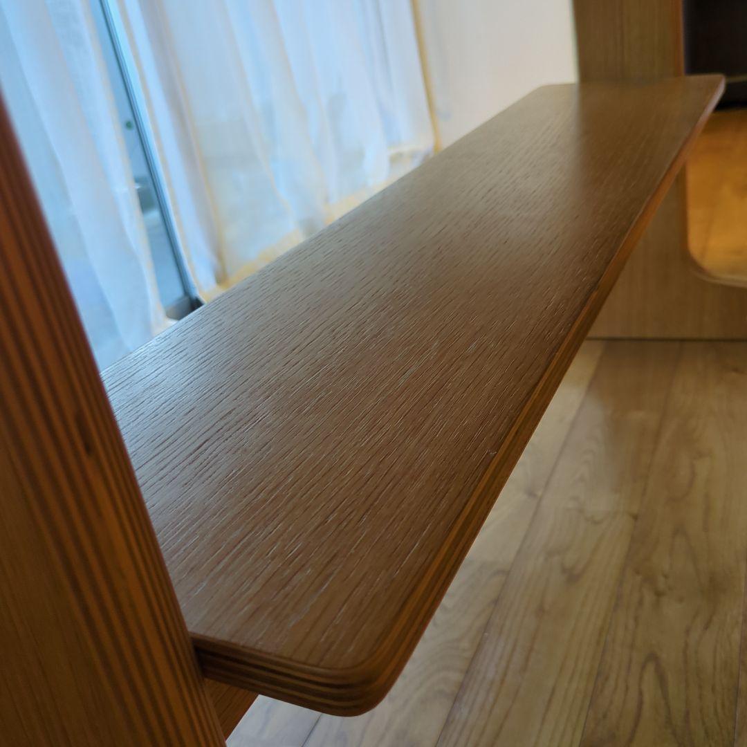 無印良品 MUJI オーク材 リビングでもダイニングでもつかえるテーブル 机