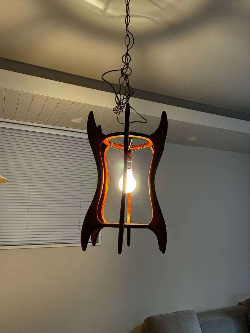 祐天寺　Sein 木製ペンダントライト ミッドセンチュリー　ヴィンテージ