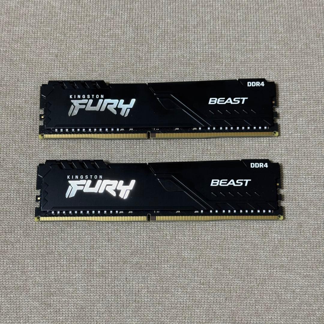 Kingston DDR4-3200 32GB (16GB×2) 動作確認済