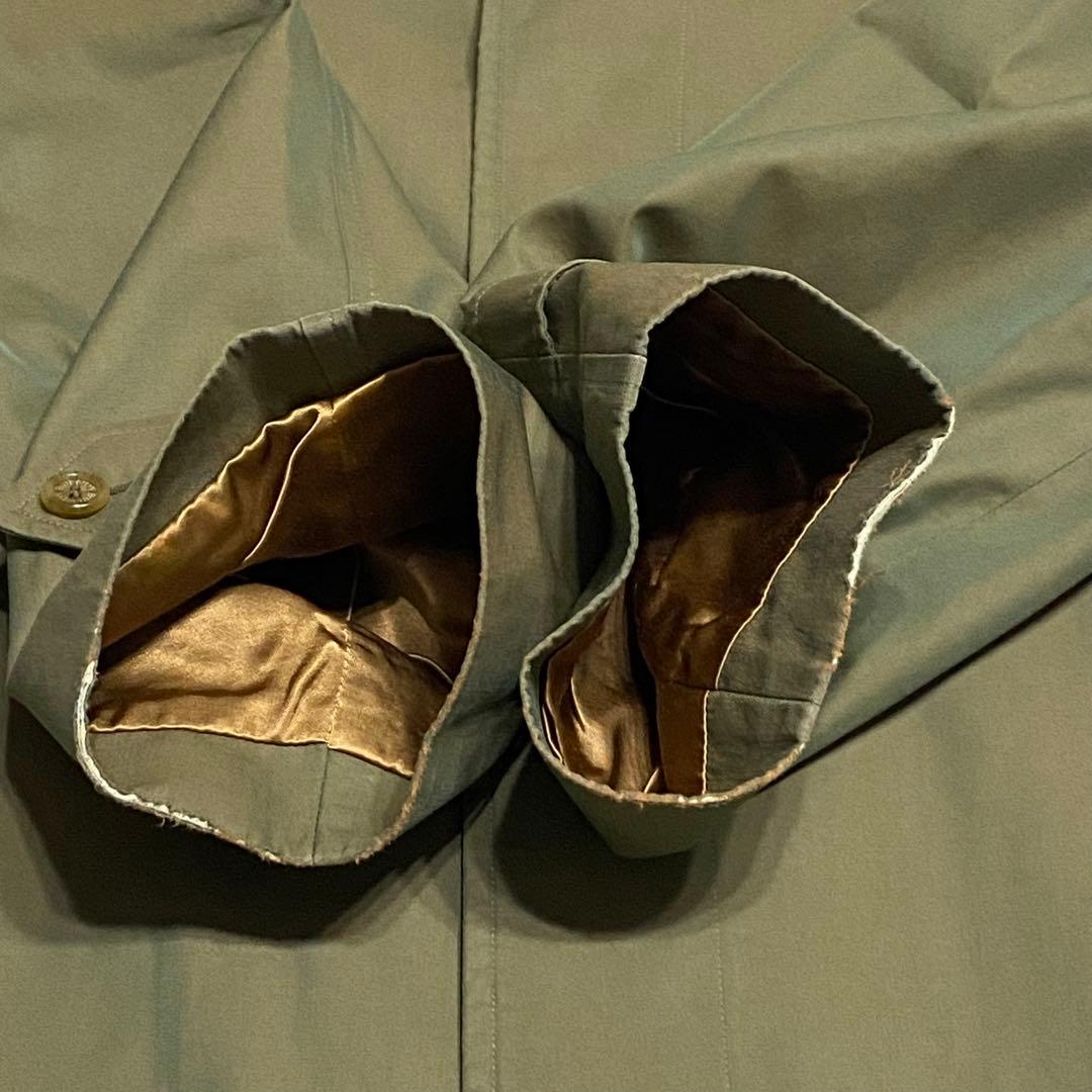 【希少】【高級】Burberry's・トレンチコート・玉虫色・ライナー付き