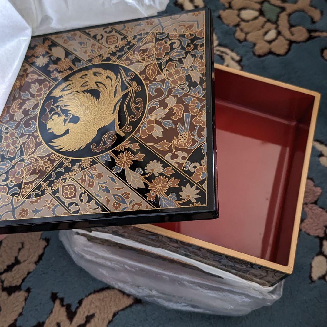 新品未使用 正倉院鳳凰 三段重